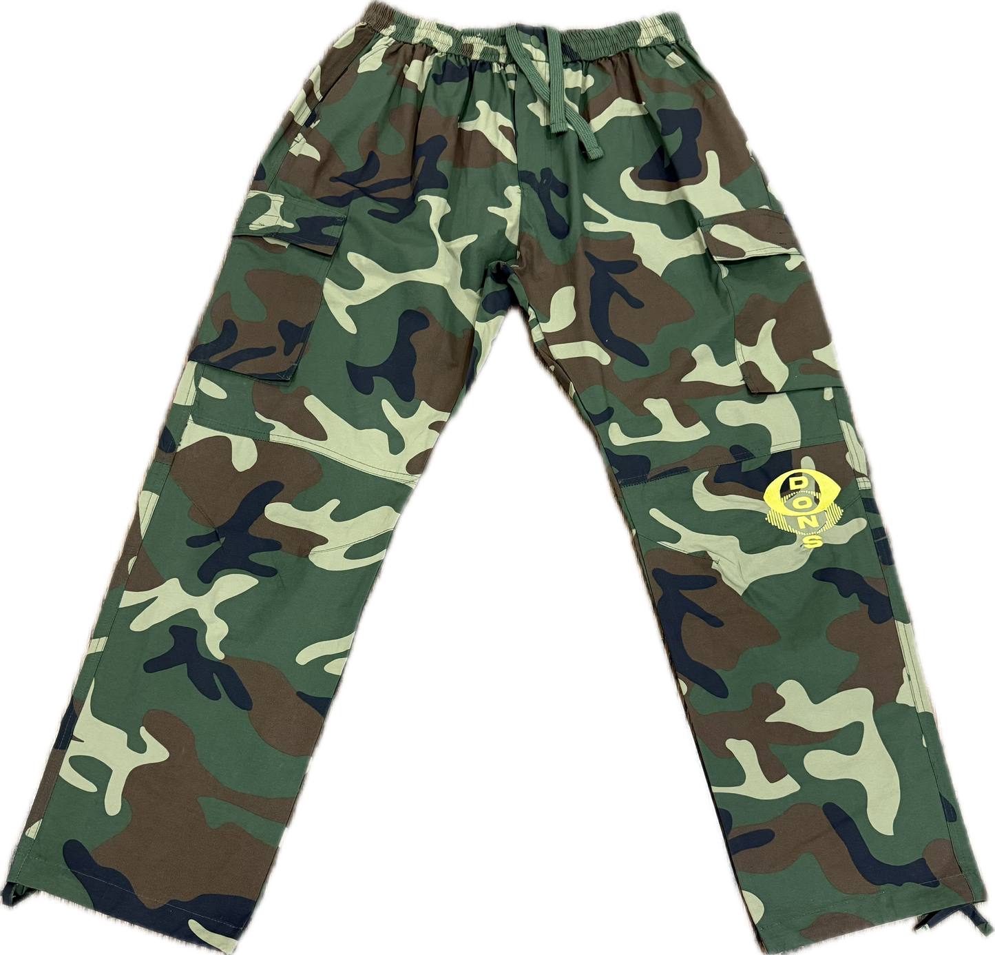 Nylon Camo Cargo Pants